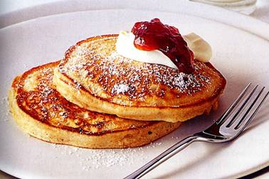 Image result for image pancake jam and cream image